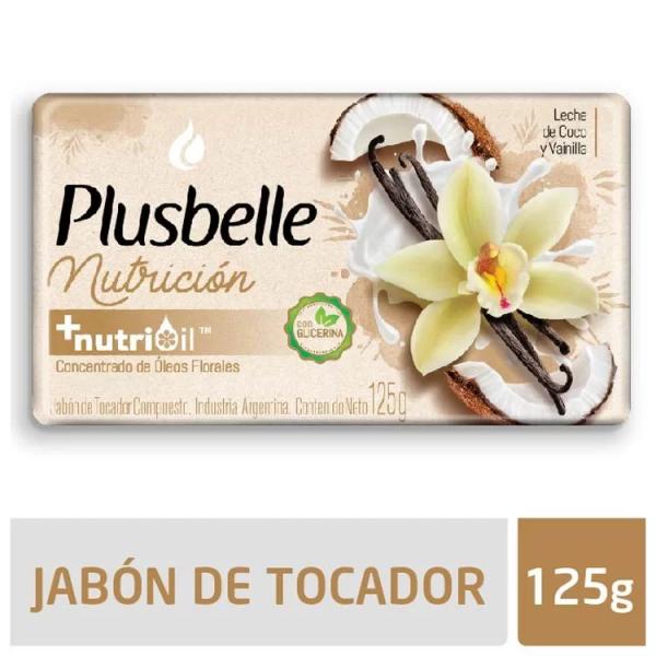 JABON DE TOCADOR PLUSBELLE NUTRICION 120 GR JABON DE TOCADOR PLUSBELLE NUTRICION 120 GR