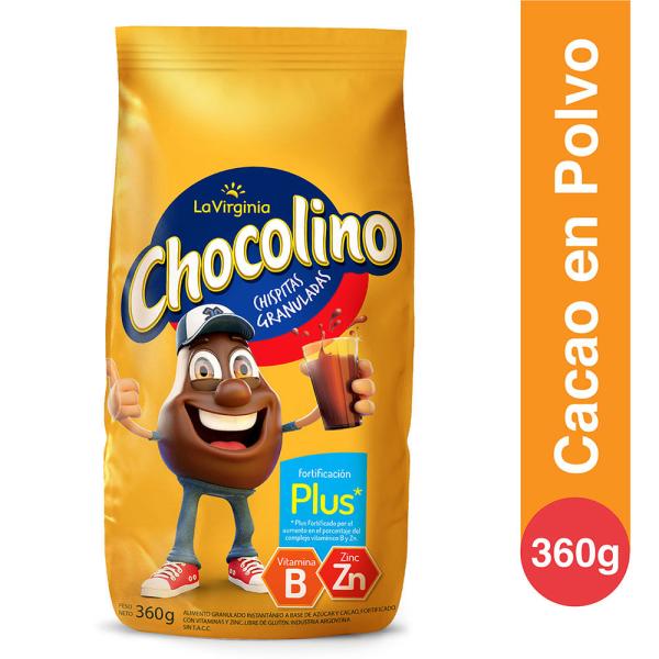 CACAO CHOCOLINO FORT PLUS 360 GR