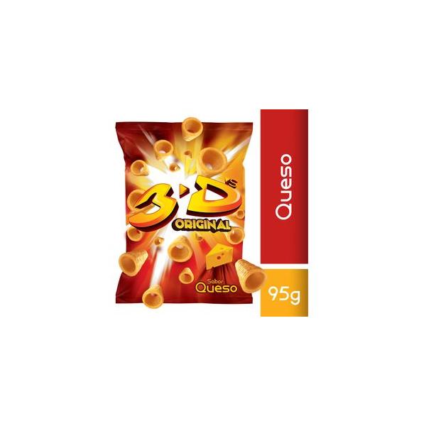 SNACK 3D QUESO 92 GR