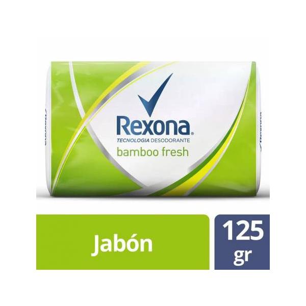 JABON DE TOCADOR REXONA BAMBO FRESH 125 GR