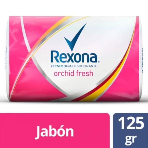 JABON TOCADOR REXONA ORCHID FRESH 125 GR