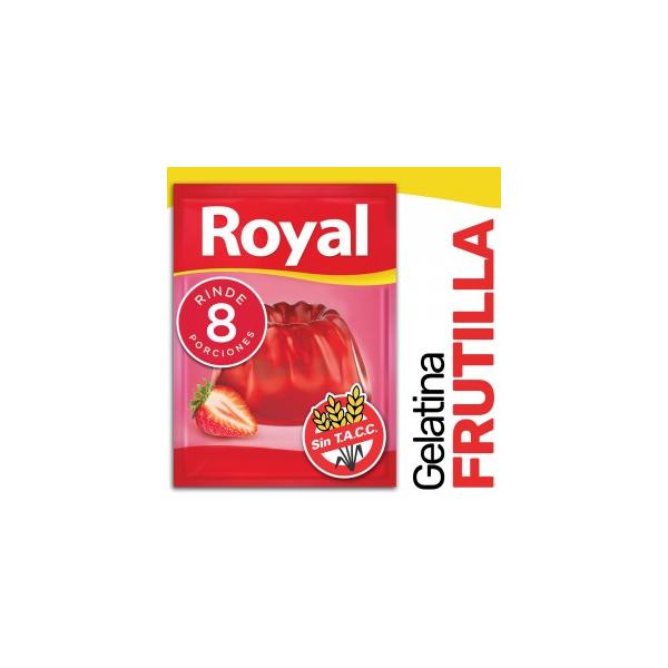 Gelat. Royal Frutilla 40 Gr