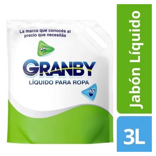 JABON LIQUIDO GRANBY DOYPACK 3 LT