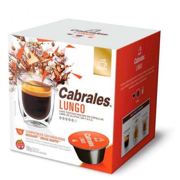CAFE CABRALES LUNGO CAPSULAS 84GR (12X7GR)