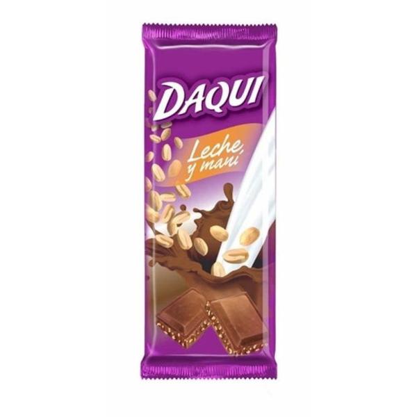 CHOCOLATE DAQUI LECHE MANI 70 gr